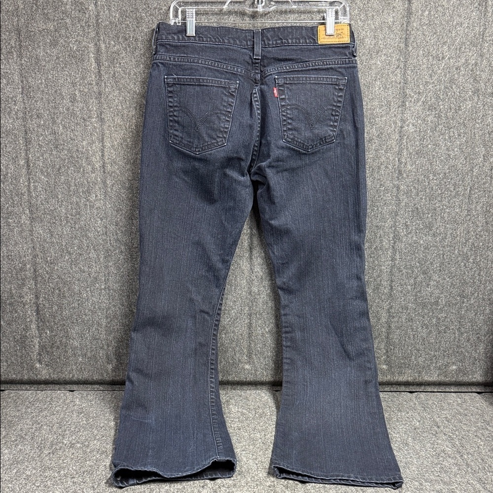 Levi's Dark Blue Flare Women's Jeans - Picture 3 of 7